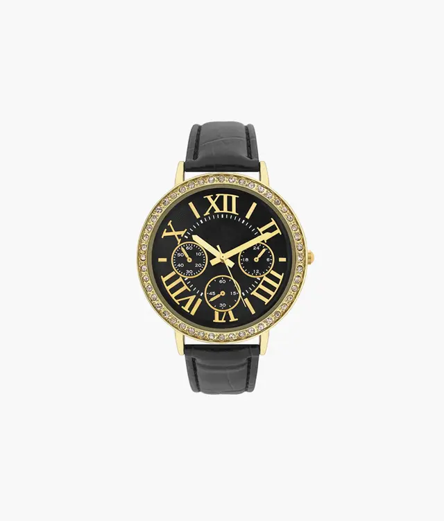 Golden Analog Watch