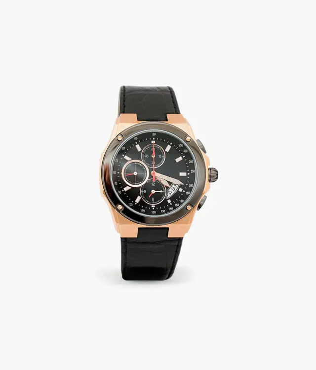 Golden Analog Watch